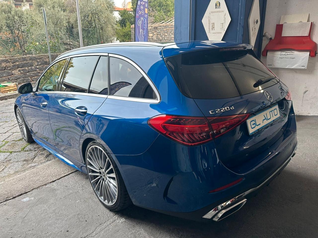 Mercedes C 220 d mild hybrid 200 cv SW amg line premium plus