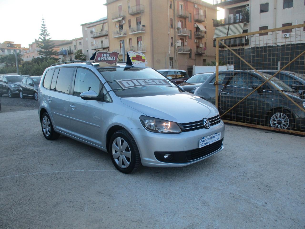 Volkswagen Touran 1.6 TDI DSG MOLTO BELLO 2012
