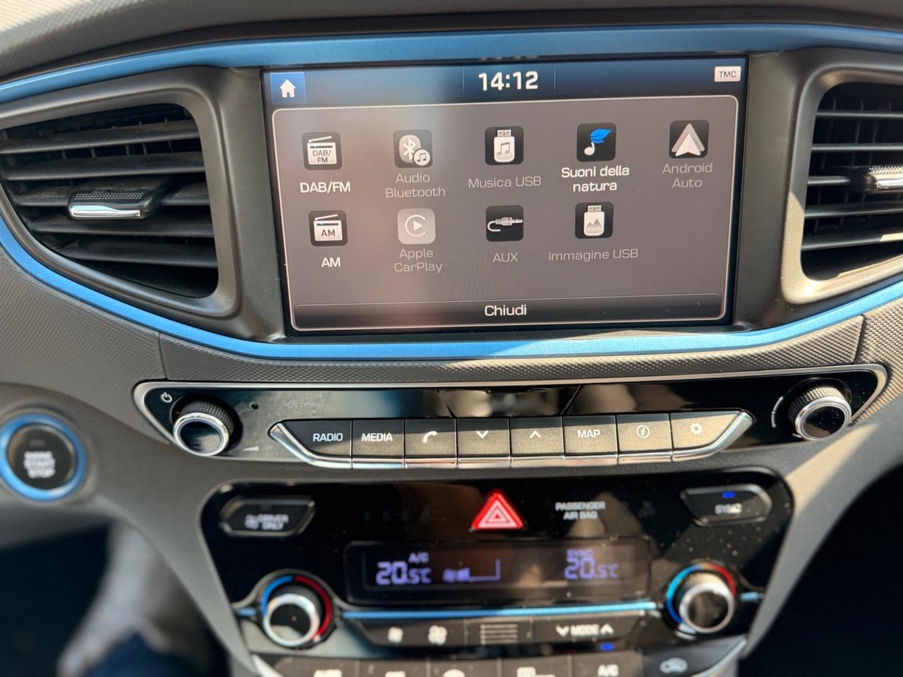 HYUNDAI IONIQ 1.6hybrid 2020 come nuova pronto uso