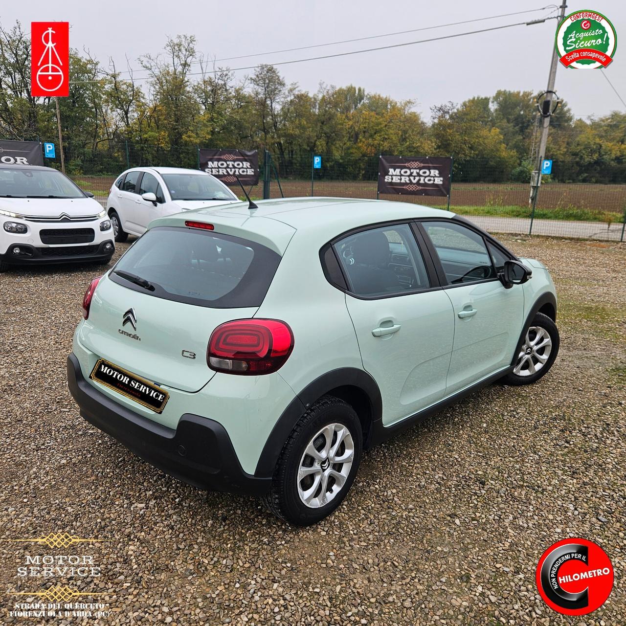 Citroen C3 1.2 NEOPATENTATI 39000KM GARANTITA