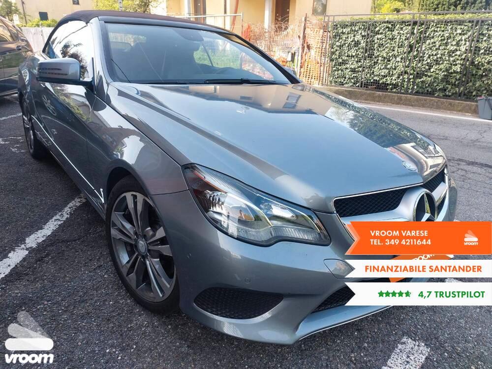 Mercedes-benz E 200 Cabrio Sport Euro 6b