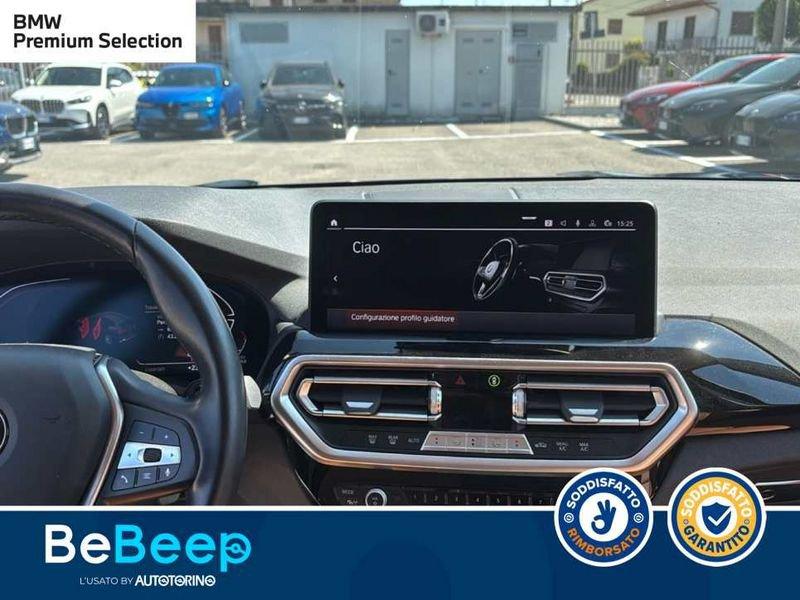 BMW X3 XDRIVE20D MHEV 48V AUTO