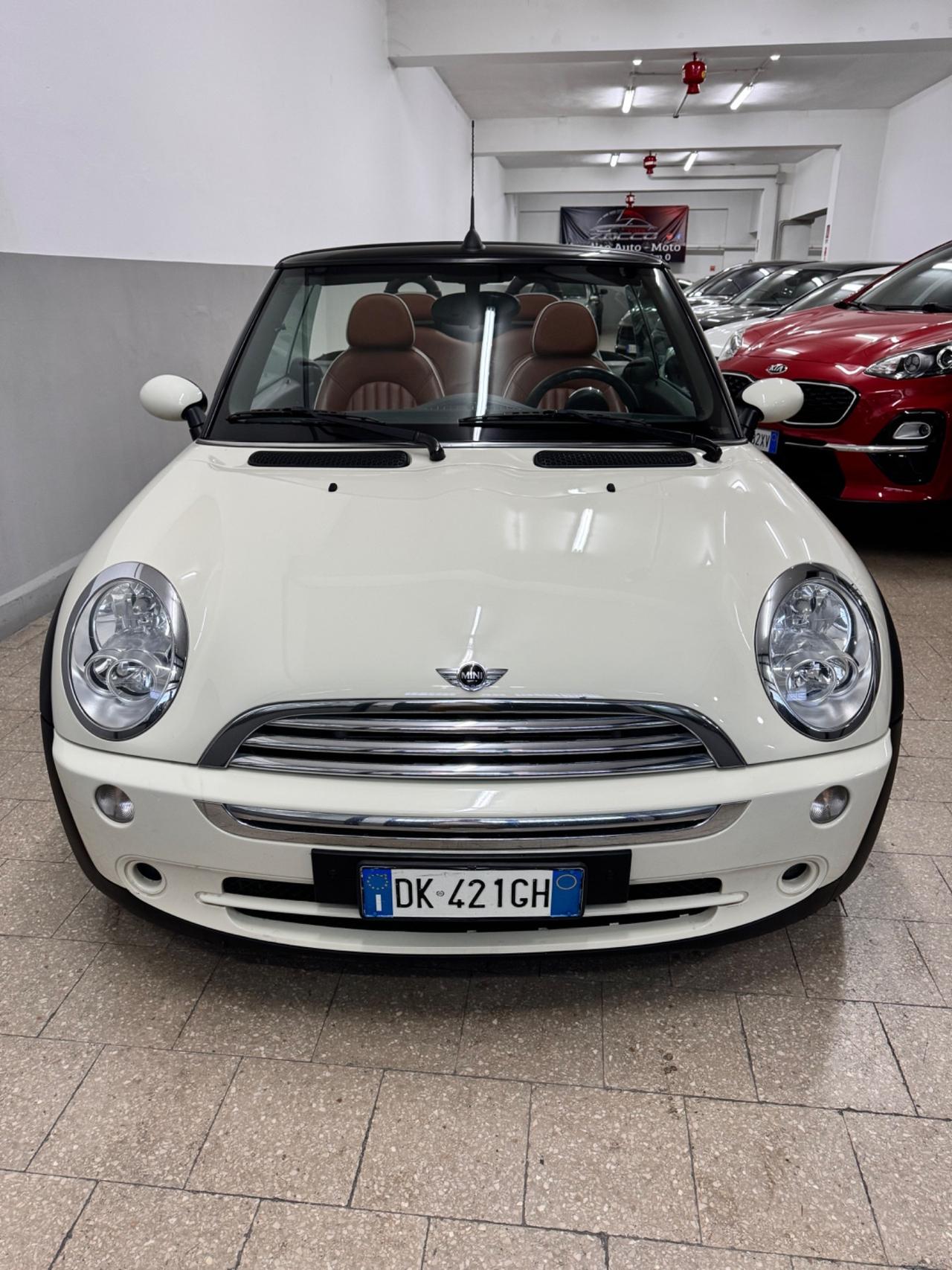 Mini Cooper 1.6 116 Cv Sidewalk Cabrio 75.000 KM