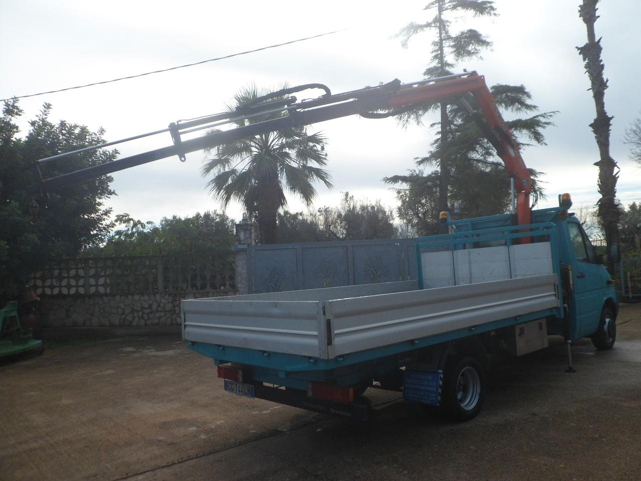 Mercedes-benz Sprinter cassone fisso con gru