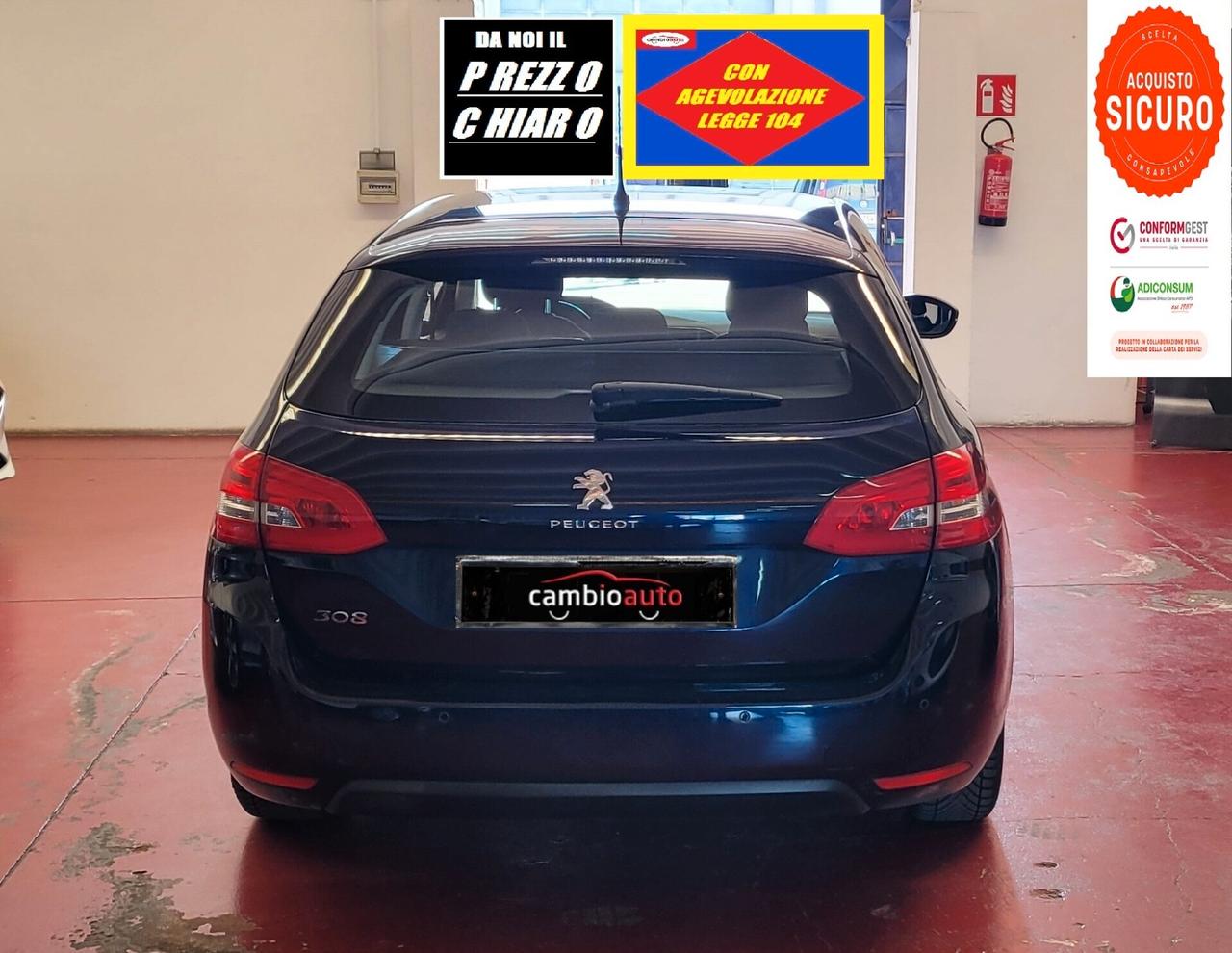 Peugeot 308 BlueHDi 130 S&S SW Business GARANTITA