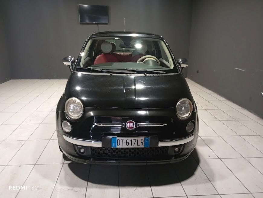 FIAT 500 DEL 2008 BENZINA CAMBIO AUTOMATICO TETTO APRIBILE