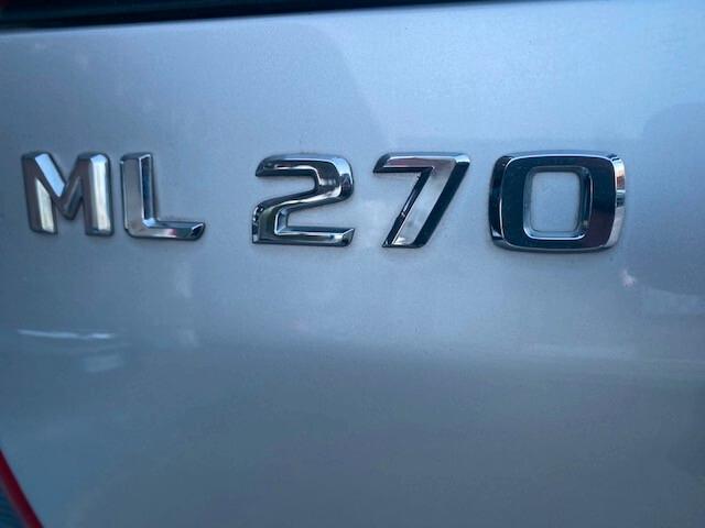 Mercedes-benz ML 270 turbodiesel cat CDI Classic