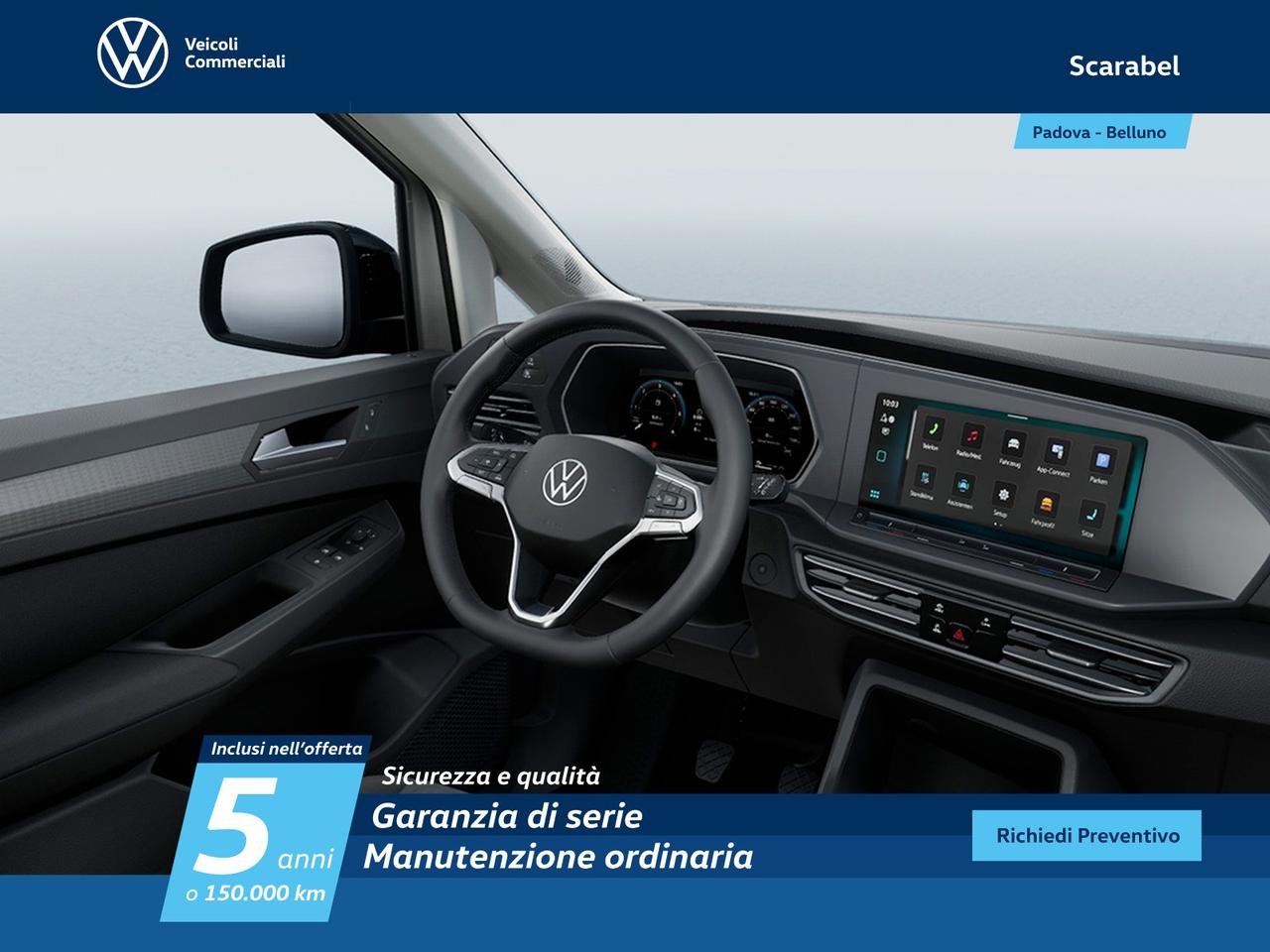 Volkswagen Caddy n1 2.0 tdi 102cv life