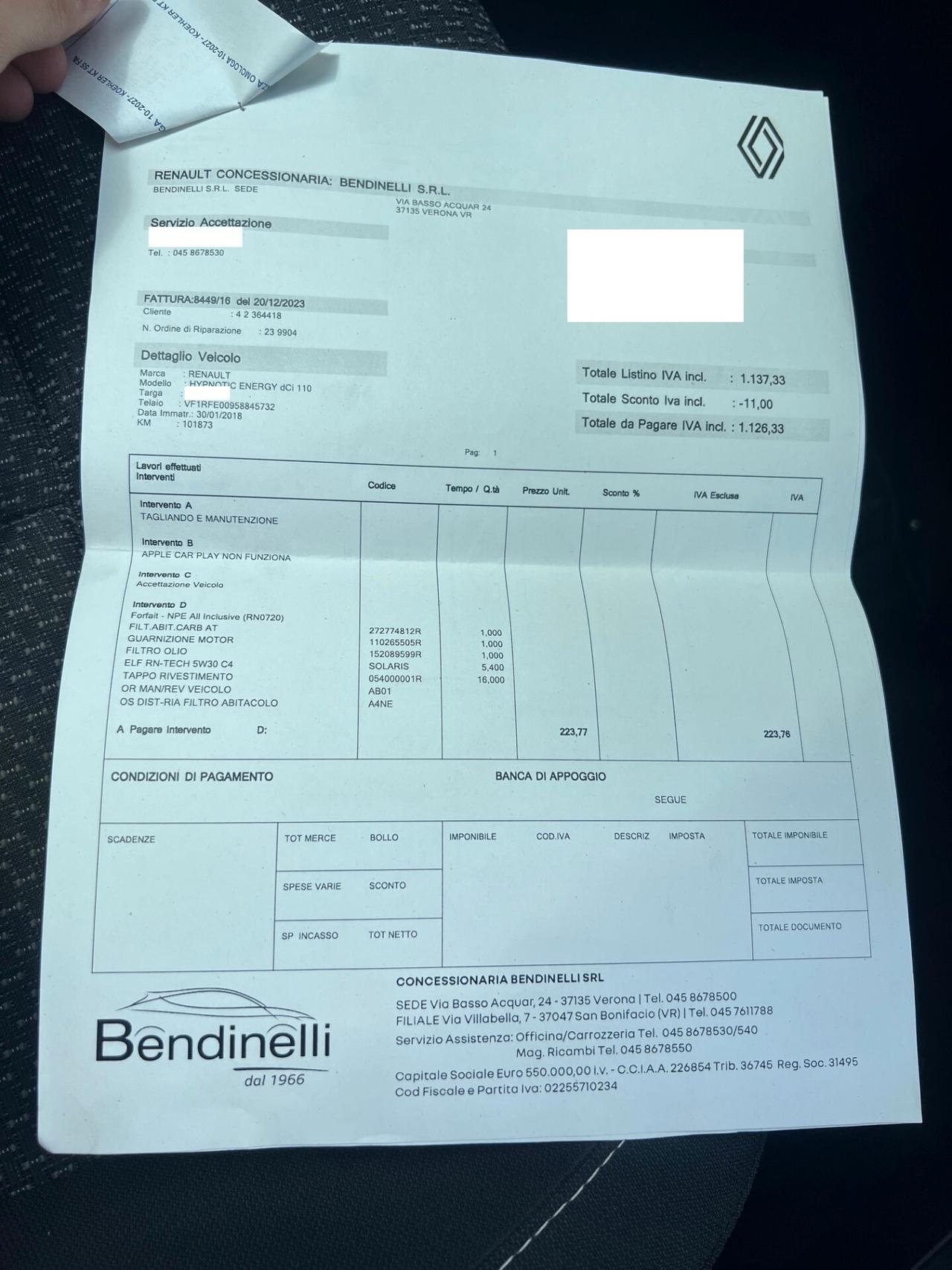 Renault Kadjar dCi 8V 110CV Energy Hypnotic