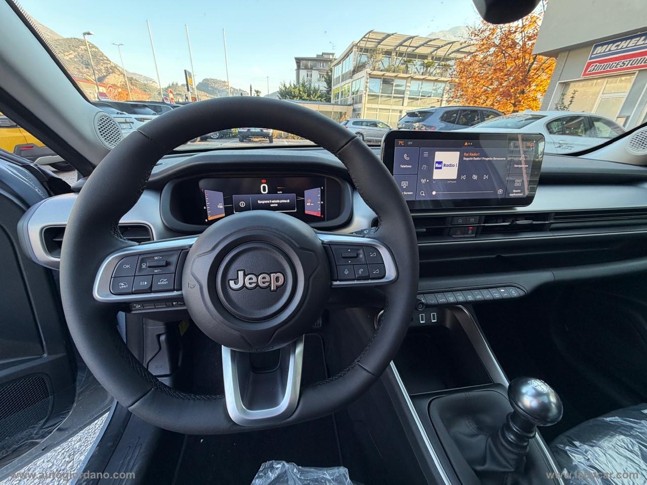 JEEP Avenger 1.2 Turbo Summit GRIGIO STORM CON TETTO VOLCANO APRIBILE