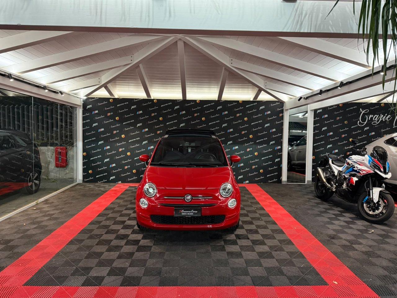 Fiat 500C 1.0 Hybrid Red