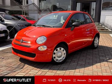 FIAT 500 1.0 FireFly Hybrid 70cv Cult