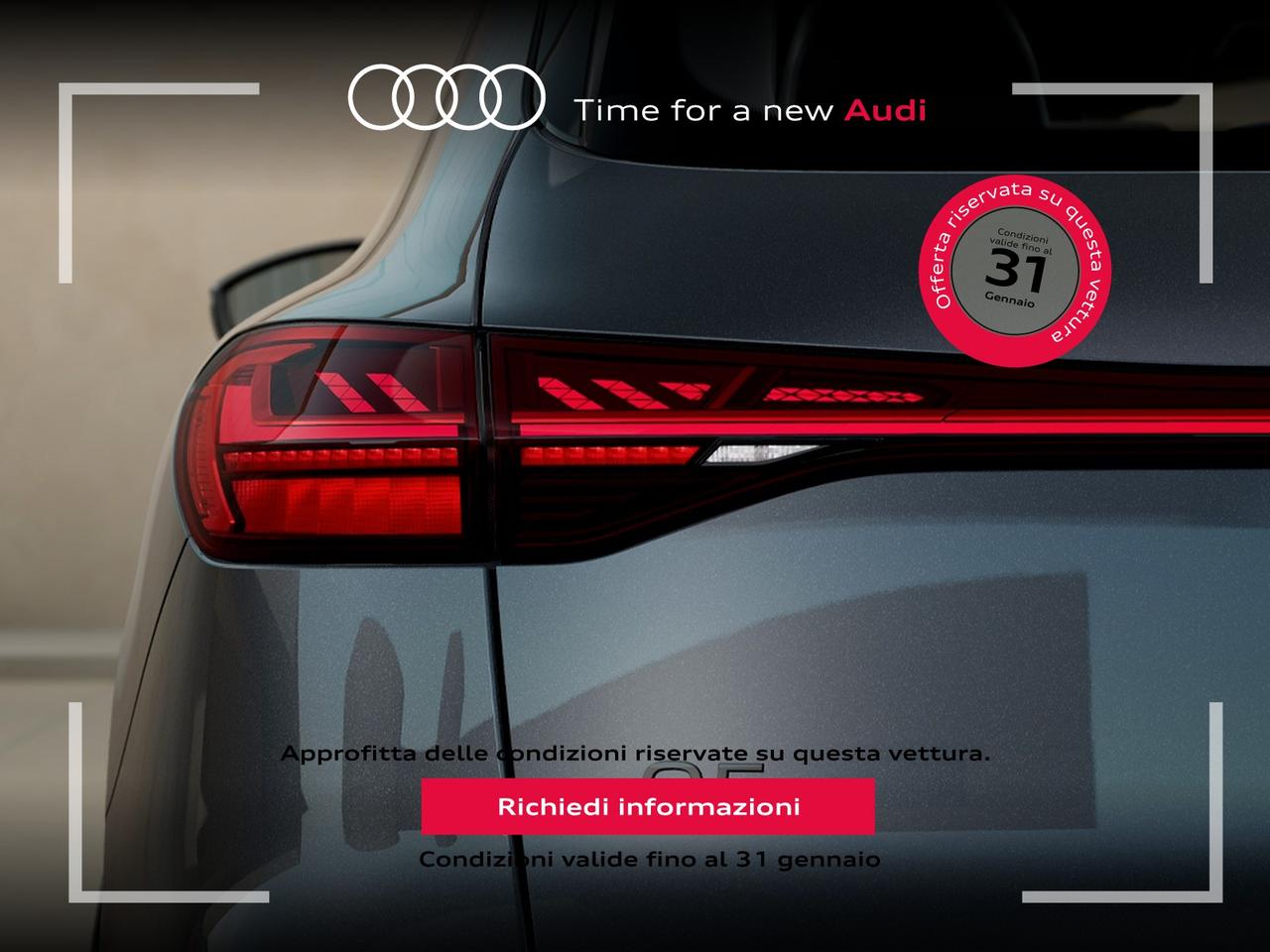 Audi Q5 2.0 tdi mhev+ s line edition quattro 204cv s-tronic