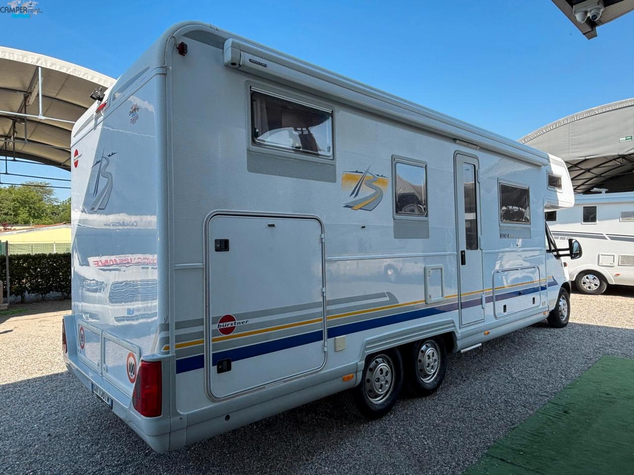 Bürstner A 747-2 ACTIVE - MANSARDATO CON AMPIO GARAGE PATENTE C