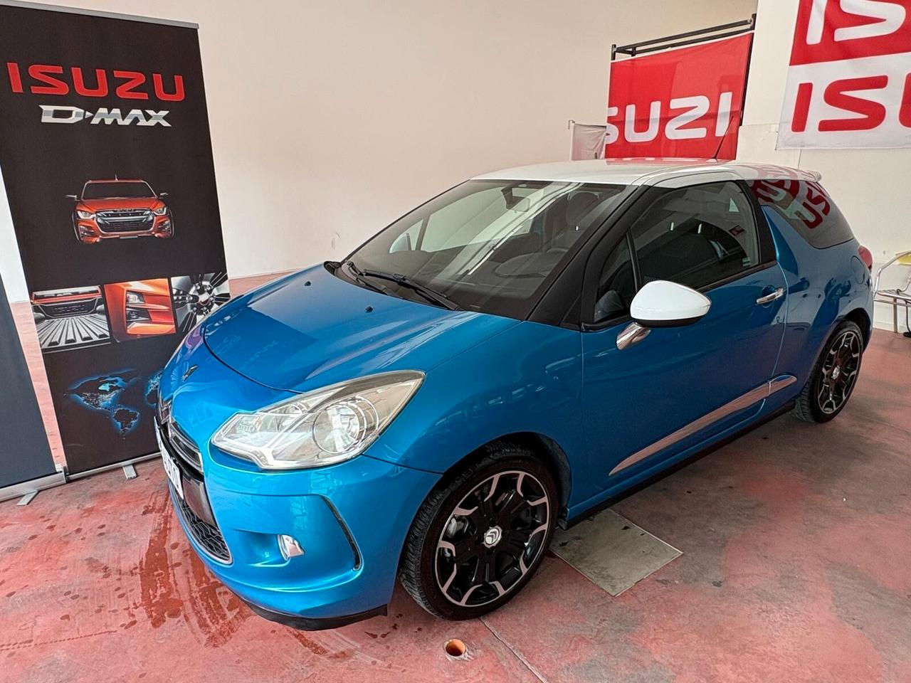 CITROEN DS3 SPORT CHIC benz. 1.6 THP CV 156 Km 170 831 certificati garanzia 12 mesi