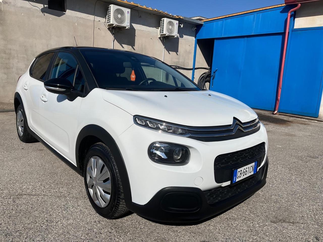 Citroen c3-1.5 hdi/100 cv-km 52000-2020