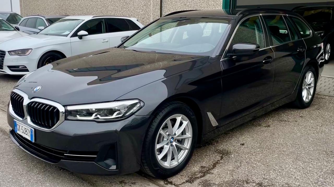 BMW 520D TOURING 2.0 LUXURY 190CV - FULL LED, PELLE, SEDILI ELETTRICI