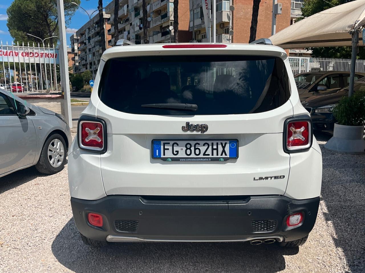 Jeep Renegade 1.6 Mjt 120 CV Limited KM CERTIFICATI UNICO PROPRIETARIO