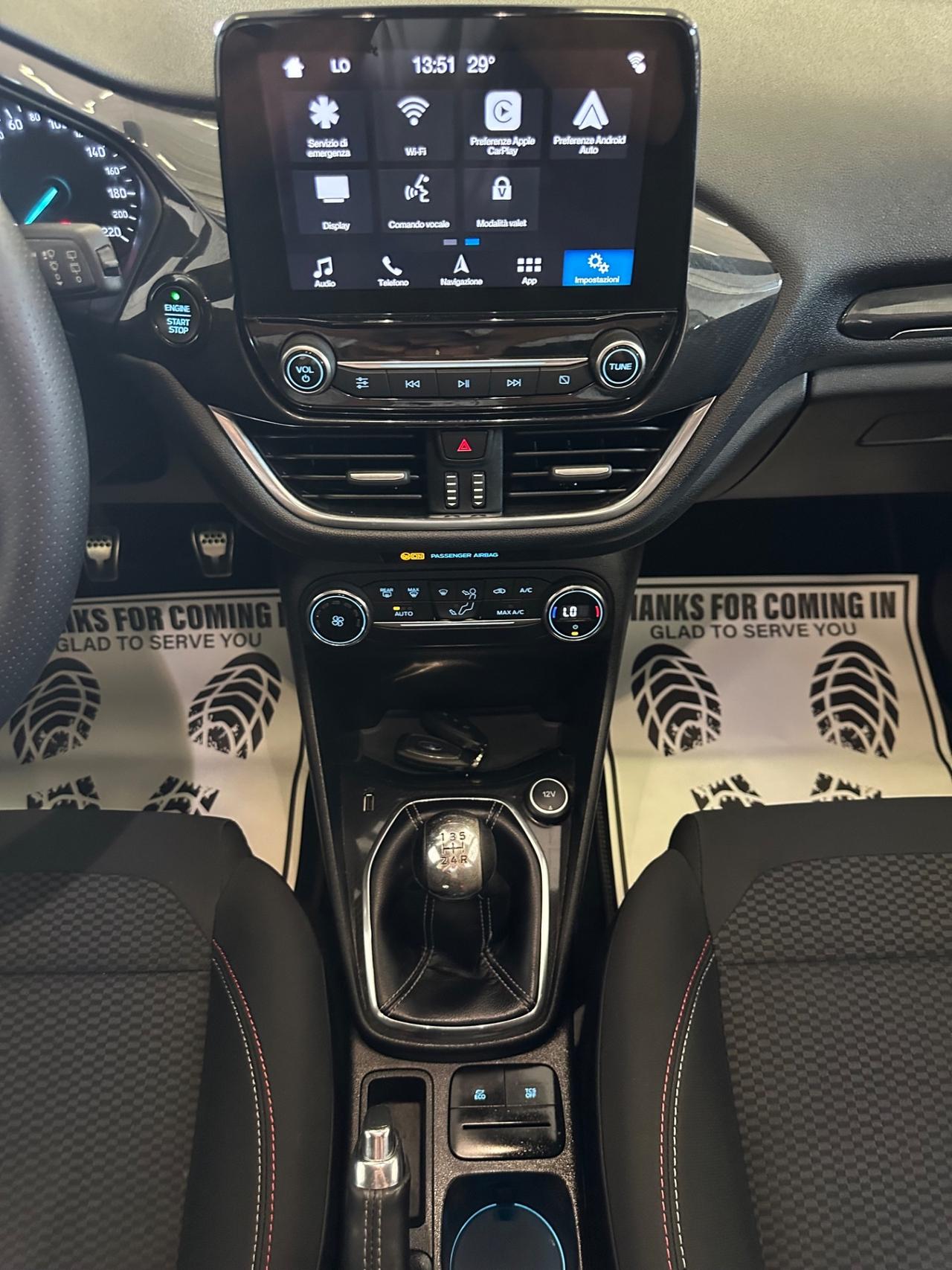 Ford Fiesta 1.1 Benzina 85 CV 5 porte ST-Line Ok Neopatentati