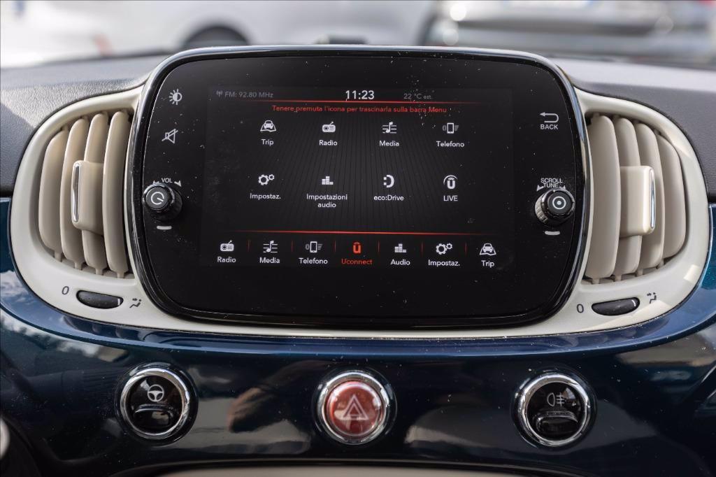 FIAT 500 1.0 hybrid Lounge 70cv del 2021