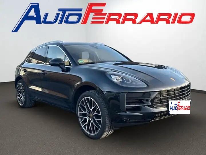 Porsche Macan ANDROID AUTO 21" SENS PARK DOPPI TETTO PANORAMICO APRIBILE VETRI SCURI PELLE TOTALE CLIMA X3