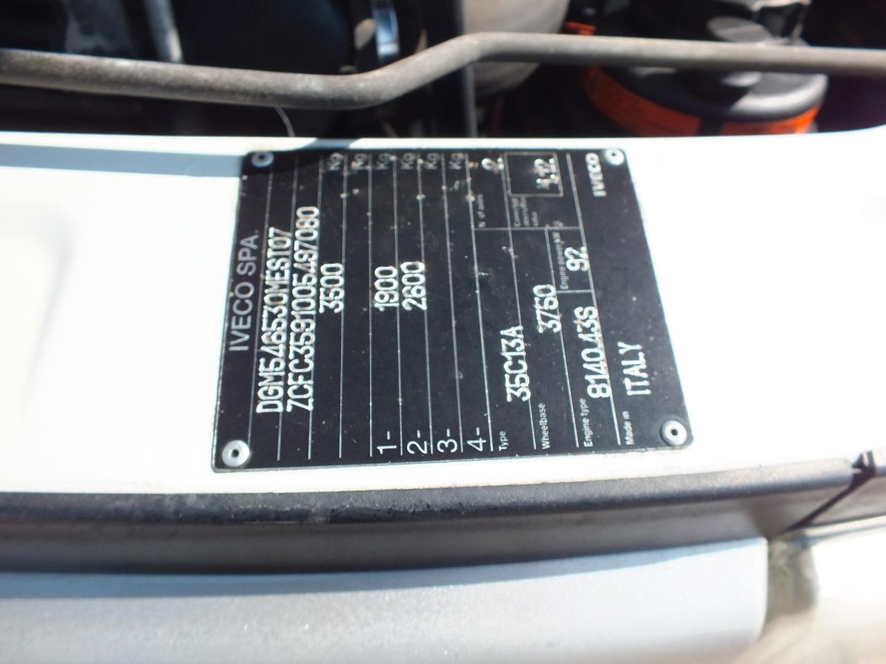 IVECO DAILY 35C-13 2.8 TDI GEMELLATO CASSONE LUNGO