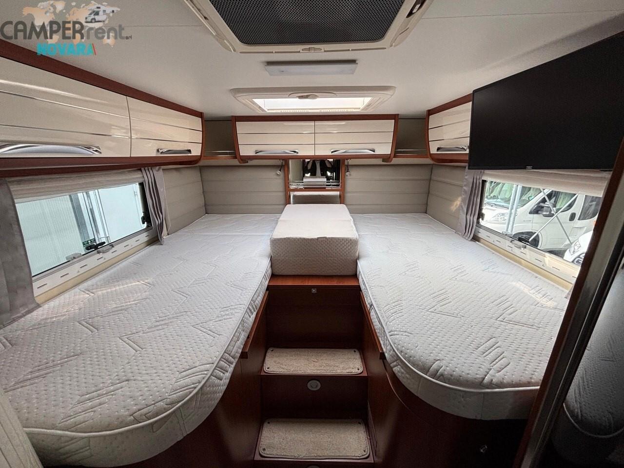 Mobilvetta KEA M 76 - MANSARDATO LETTI GEMELLI IN CODA