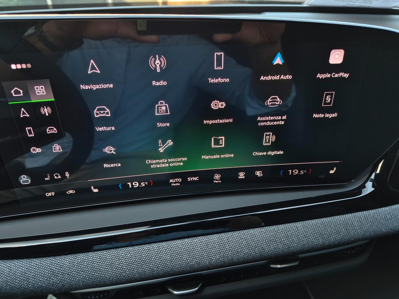 Audi A5 AVANT 2.0 TDI MHEV S LINE EDITION 204 CV S-TRONIC MATRIX CARPLAY DISPLAY PASS. MMI AUTO UFFICIALE AUDI 1 PROPRIETARIO