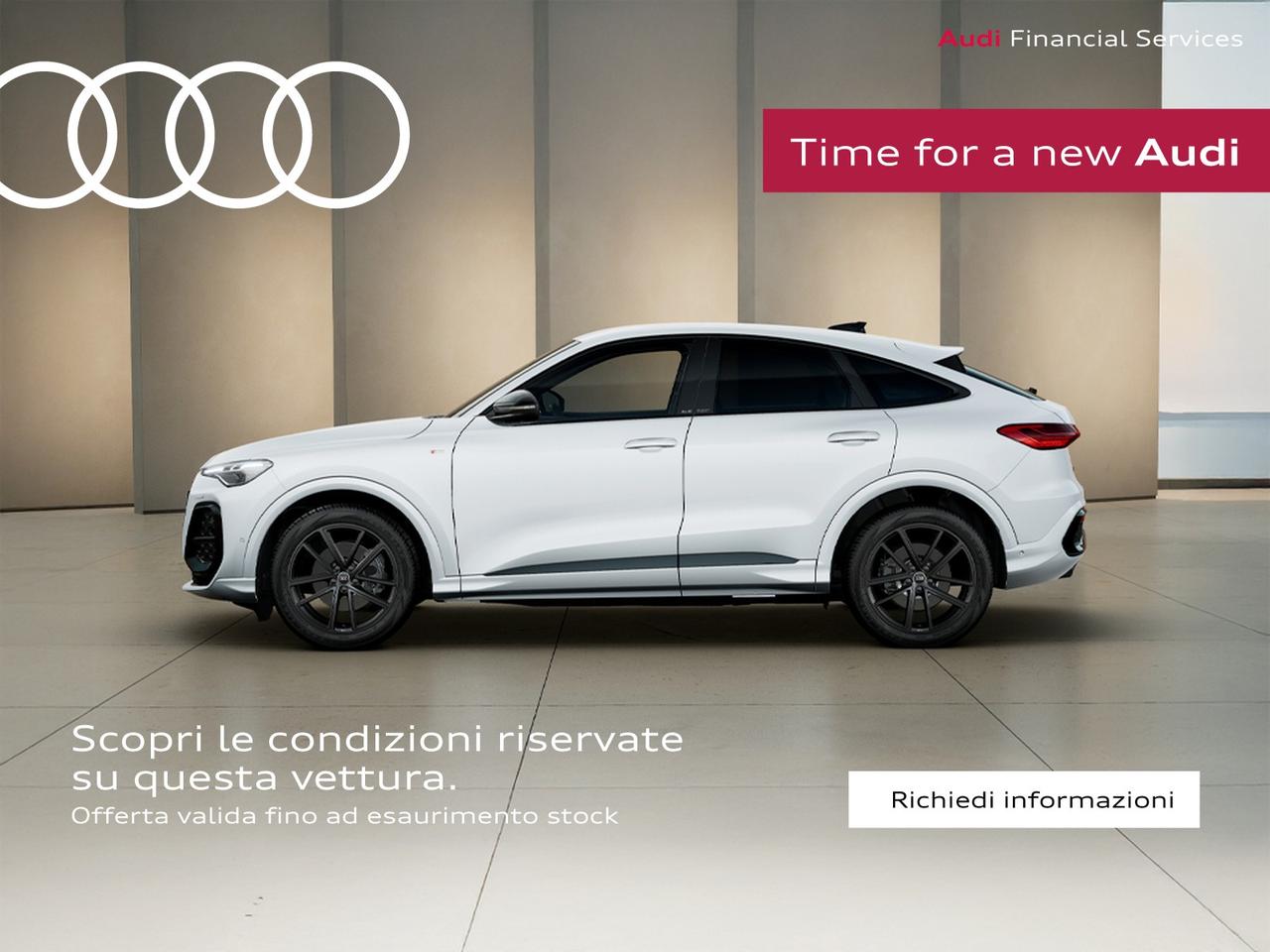 Audi Q5 sportback 2.0 tfsi mhev+ s line edition quattro 204cv s-tronic