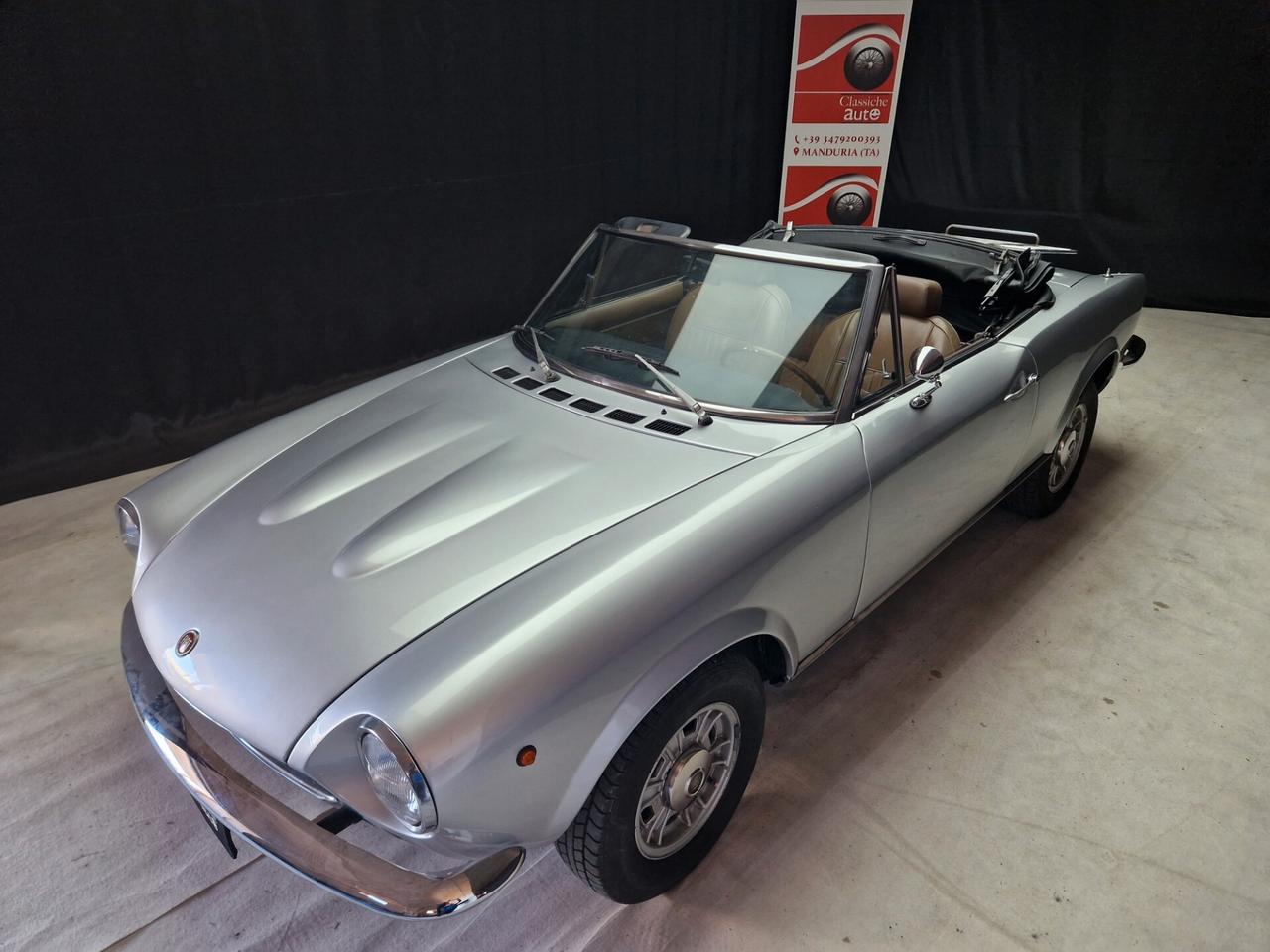 Fiat 124 Spider 1.8 certif. ASI con C.R.S