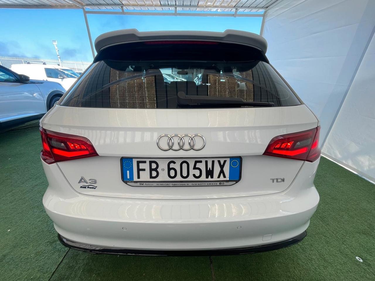 AUDI A3 SPORTBACK 2.0 DIESEL 150CV TETTO APRIBILE