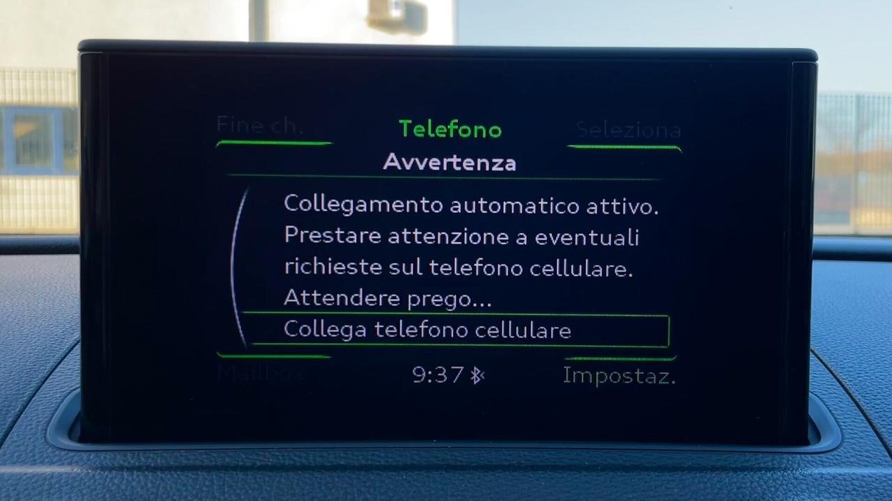 AUDI A3 SPORTBACK 1.6 TDI ULTRA 110CV - FULL LED, DISCHI FORATI, NEOPATENTATI