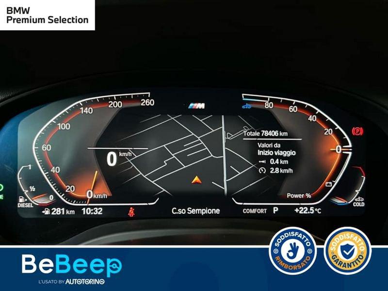 BMW X3 XDRIVE20D MHEV 48V MSPORT AUTO