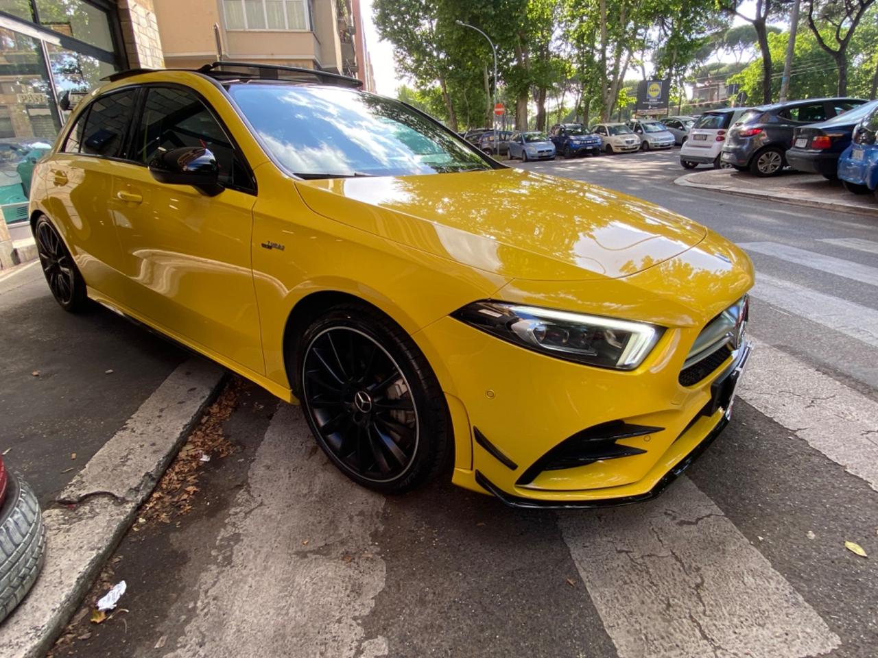 Mercedes-benz A35 AMG AERODYNAMIC PACK TETTO 19” BLACK