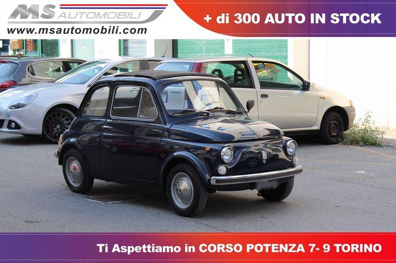 FIAT 500 L (d'epoca) LUSSO Targa e Libretto Originali