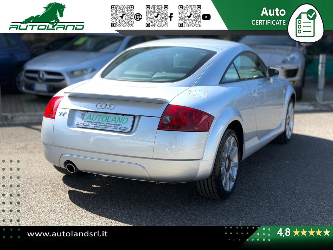 Audi TT Coupè 1.8t 180cv RESTAURATA
