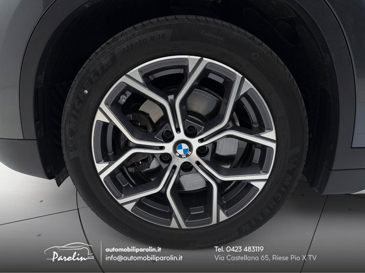 BMW X1 xDrive25e xLine auto Pelle