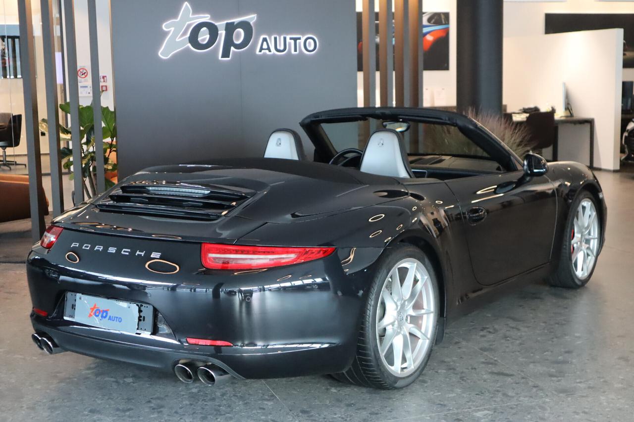 Porsche 991 3.8 Carrera S Cabriolet 47000 KM Tagliandati PORSCHE - colore originale!