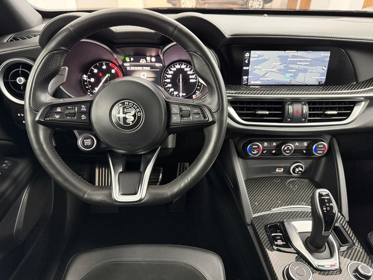 Alfa Romeo Stelvio 2.2 TD 210CV VELOCE Ti Q4 CARBONIO ALCANTARA PELLE