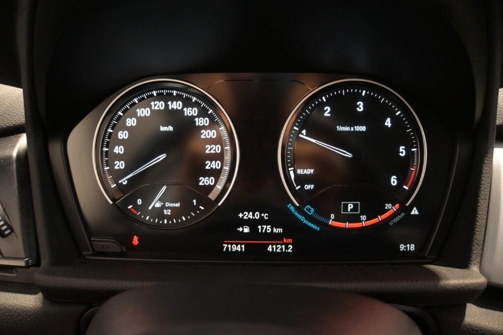 BMW 216D ACTIVE TOURER 116CV STEPTRONIC BUSINESS ADVANTAGE ( FARI LED - PELLE - CRUISE - NAVI - PARK ASSISTANT - TELECAMERA POST. )