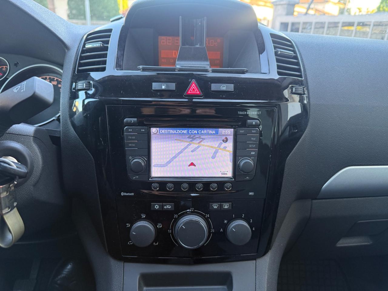 Opel Zafira 1.6 Turbo Metano 2029 7 POSTI 2012