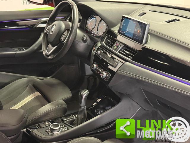 BMW X2 18D SDRIVE ADVANTAGE PLUS Manuale Navi LED