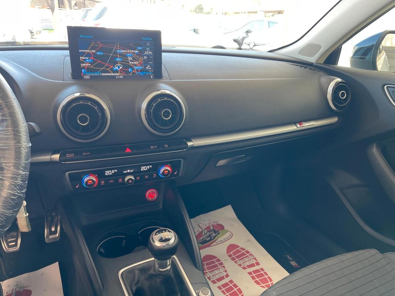 AUDI A3 SPORTBACK 2.0 DIESEL 150CV TETTO APRIBILE