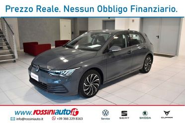 VOLKSWAGEN GOLF 8 1.5 ETSI 150 CV DSG LIFE + NAVI REARVIEW R17