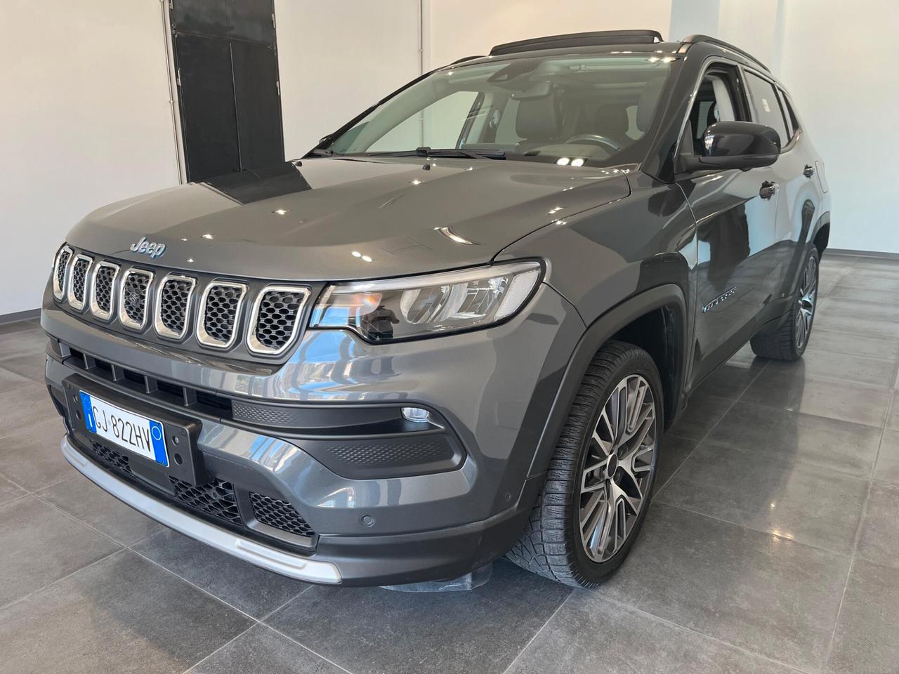 Jeep Compass 1.3 Turbo T4 190 CV PHEV AT6 4xe Limited TETTO APRIBILE CERCHI 19