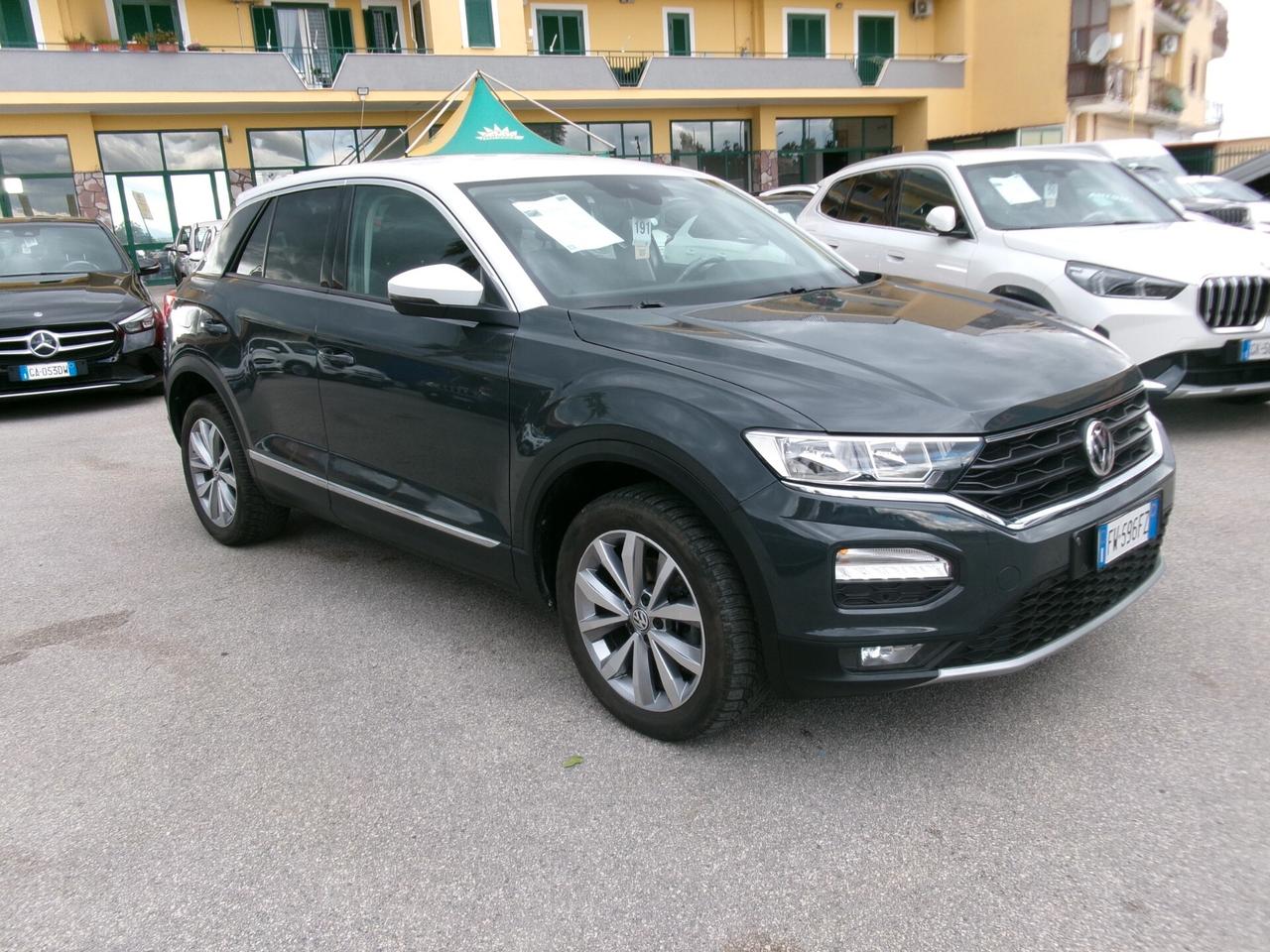 Volkswagen T-Roc 1.6 TDI 115CV E6D ADVANCED MANUALE KM CERTIFICATI