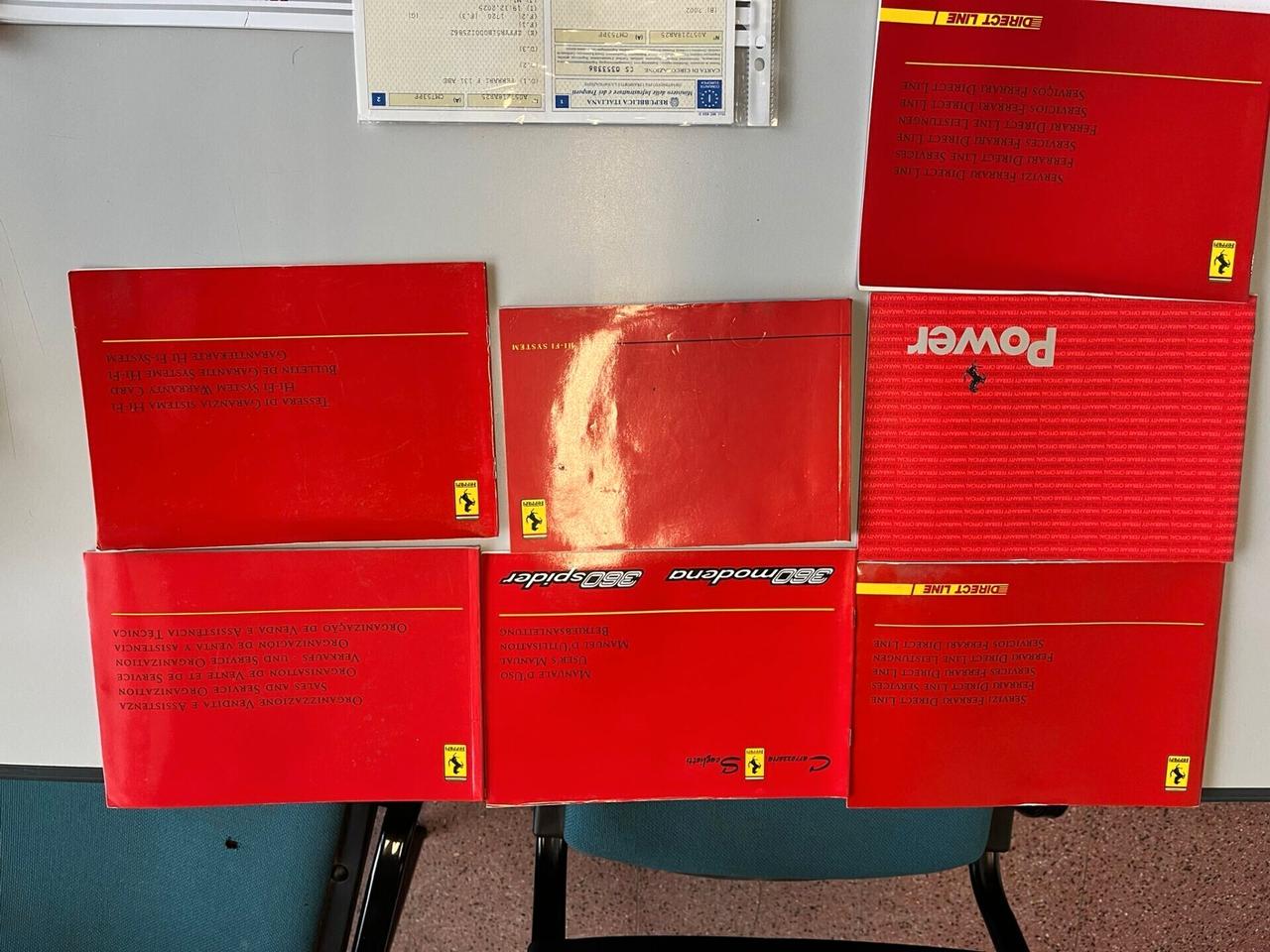 Ferrari 360 Modena F1 ASI con esenzione bollo