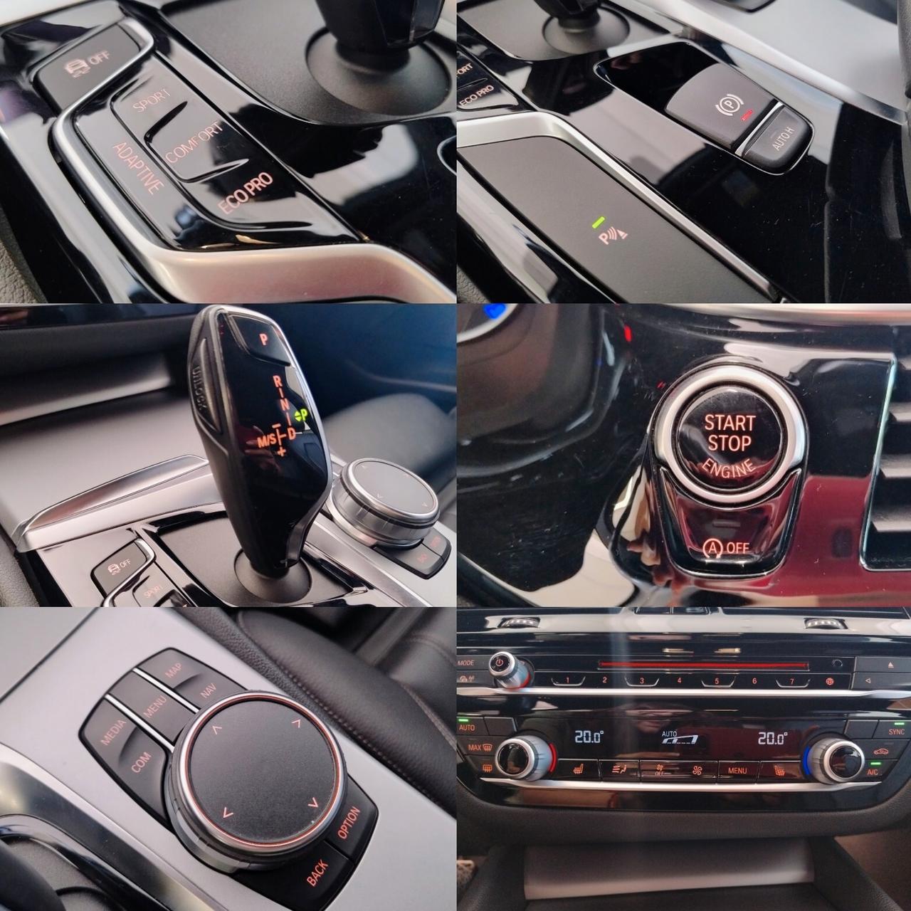 BMW 530d Touring 249cv CAMERA SEDILI SPORT TELAIO ADATTIVO