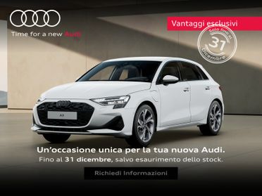Audi A3 sportback 1.5 tfsi e business advanced 204cv s-tronic
