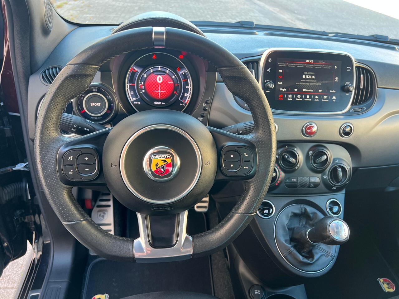 Abarth 595 1.4 Turbo T-Jet 165 CV Pista